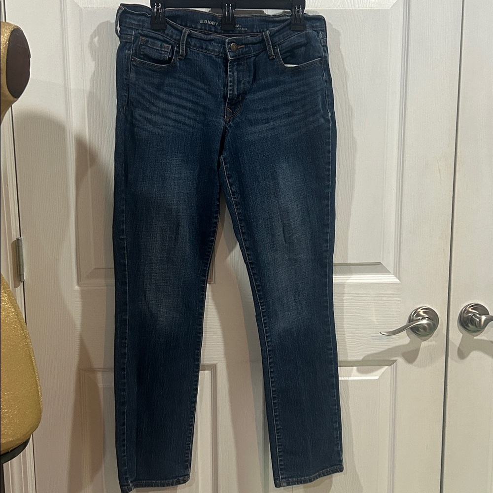 Old Navy Dark Blue Skinny Jeans